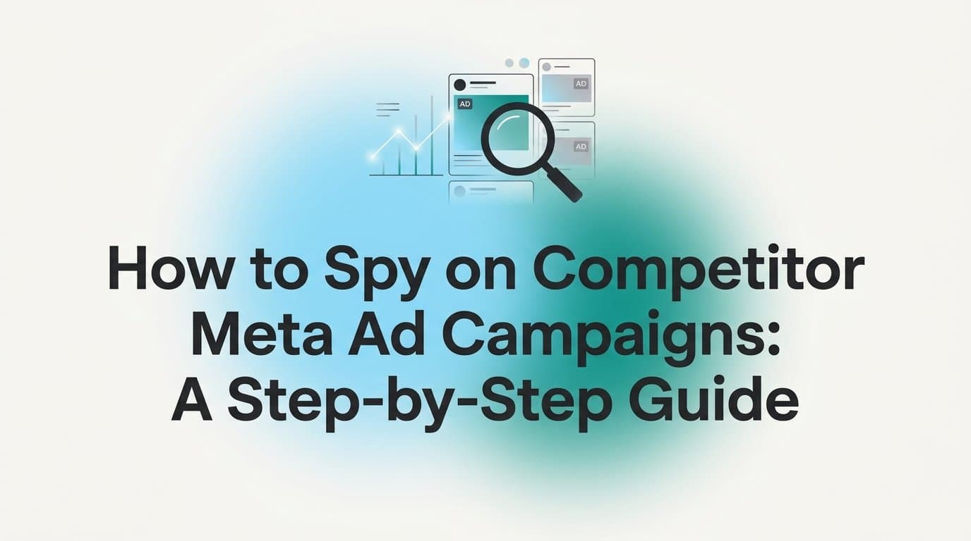 Featured image for: How to Spy on Competitor Meta Ad Campaigns: A Step-by-Step Guide