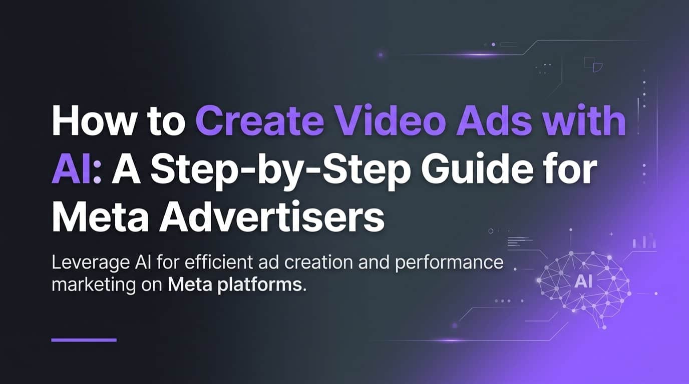 How to Create Video Ads with AI: A Step-by-Step Guide for Meta Advertisers