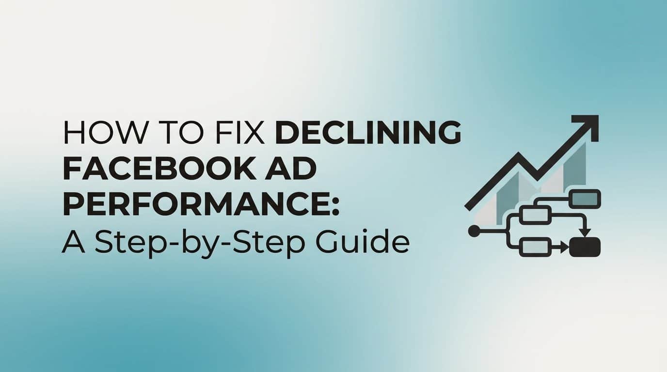 Featured image for How to Fix Declining Facebook Ad Performance: A Step-by-Step Guide