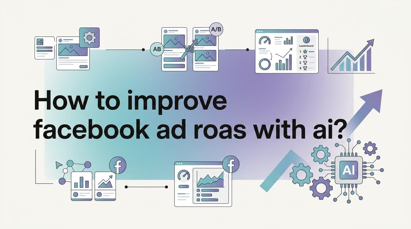 Featured image for: How to improve facebook ad roas with ai?