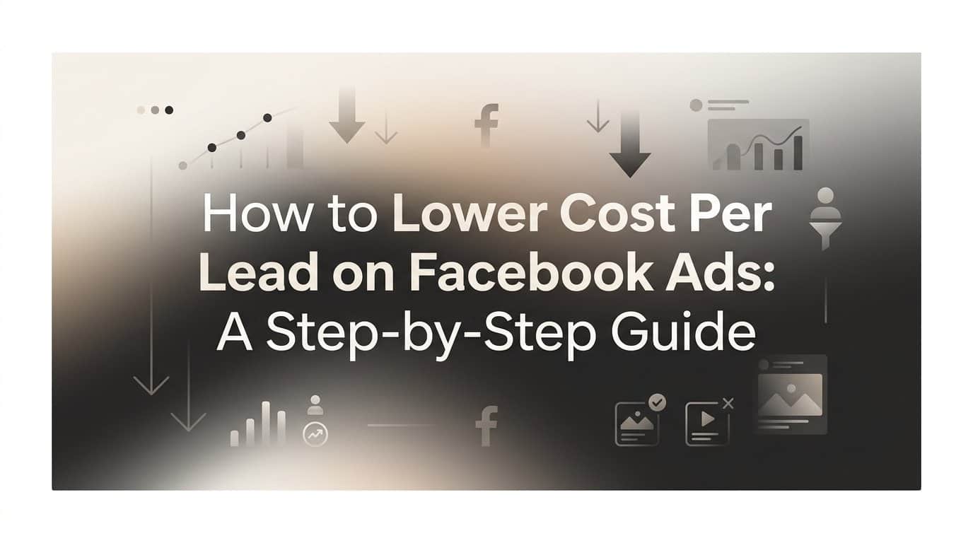 Featured image for How to Lower Cost Per Lead on Facebook Ads: A Step-by-Step Guide