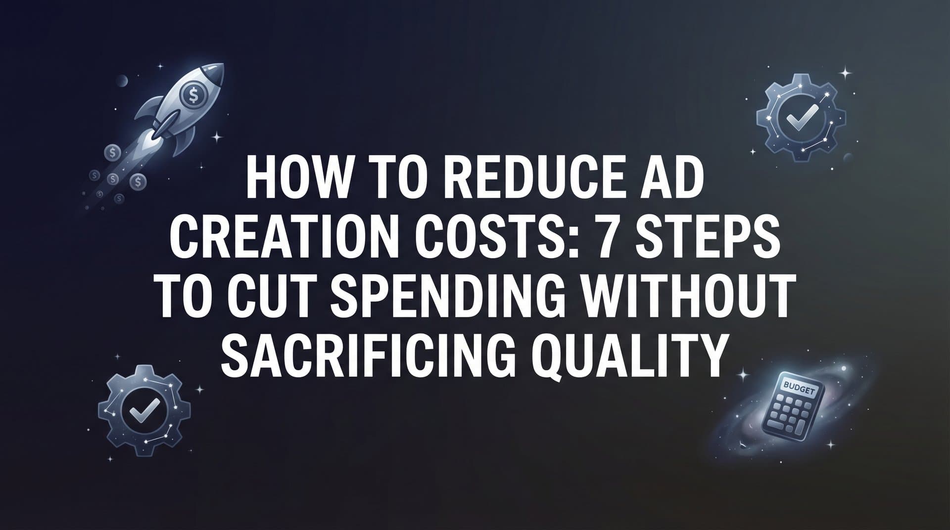 Featured image for: How to Reduce Ad Creation Costs: 7 Steps to Cut Spending Without Sacrificing Quality
