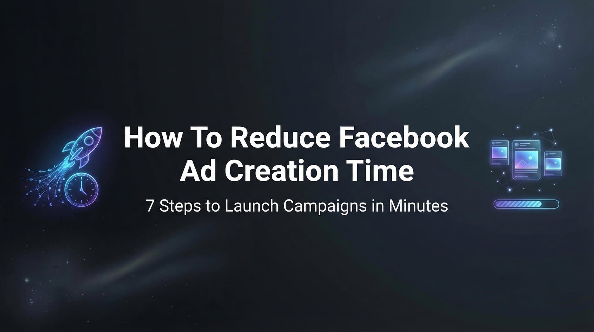 Featured image for: How to Reduce Facebook Ad Creation Time: 7 Steps to Launch Campaigns in Minutes
