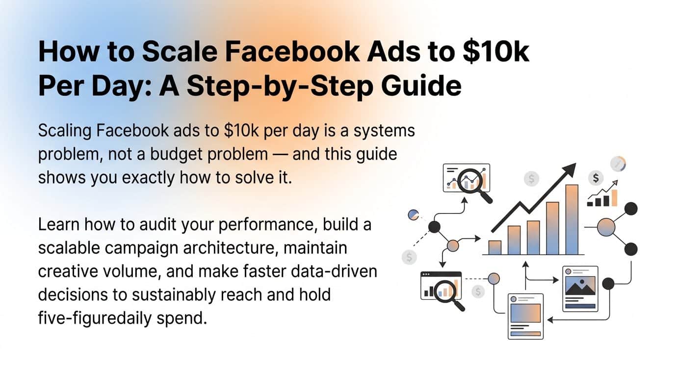 Featured image for How to Scale Facebook Ads to $10k Per Day: A Step-by-Step Guide