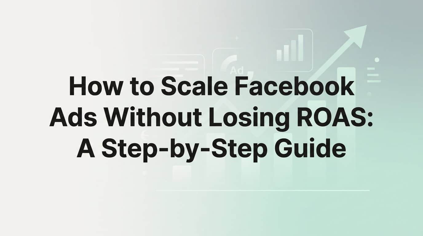 Featured image for How to Scale Facebook Ads Without Losing ROAS: A Step-by-Step Guide