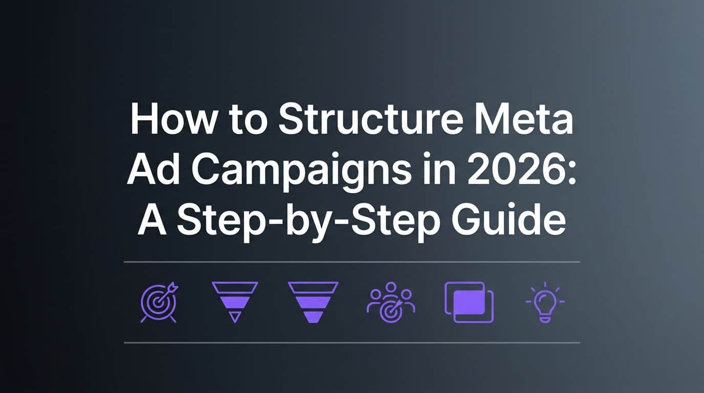 Featured image for How to Structure Meta Ad Campaigns in 2026: A Step-by-Step Guide
