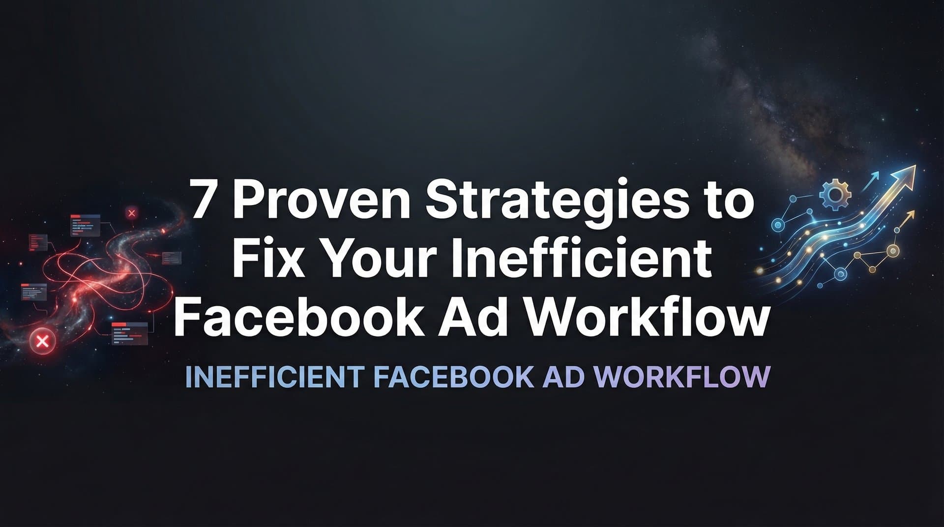 Featured image for: 7 Proven Strategies to Fix Your Inefficient Facebook Ad Workflow