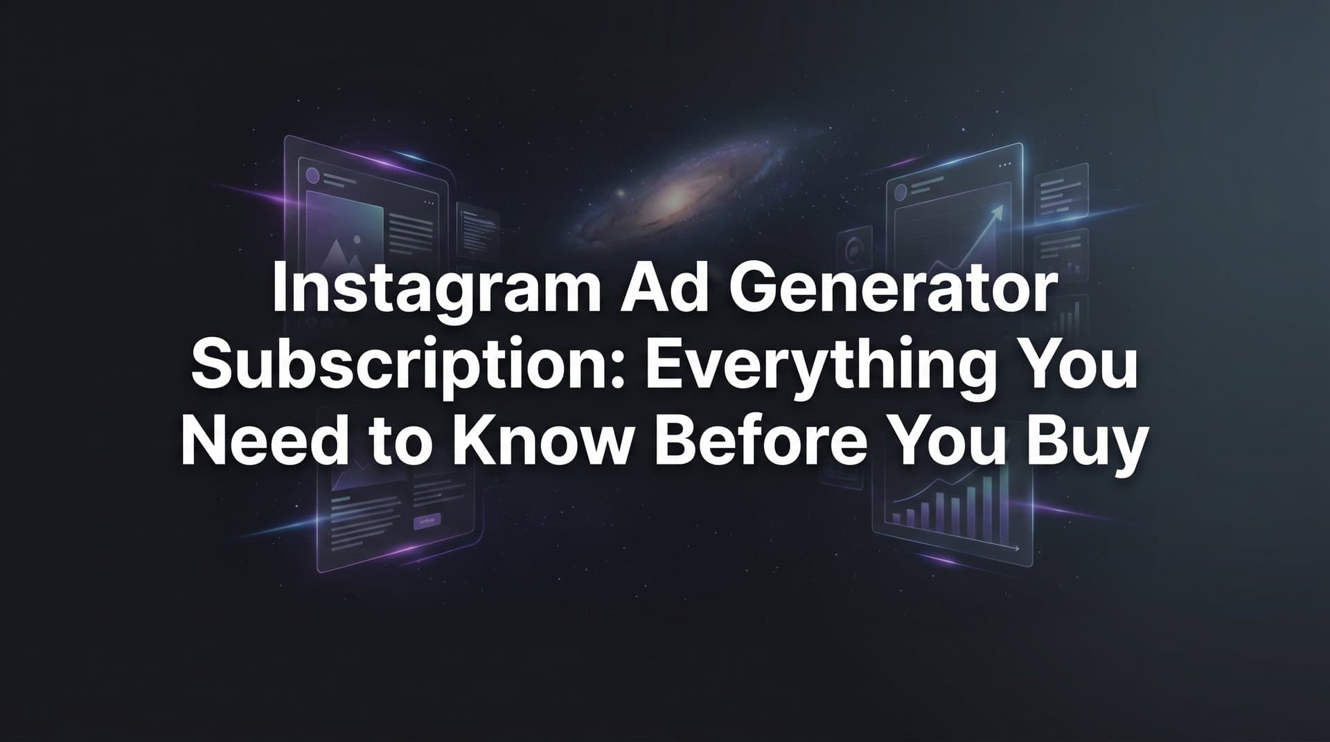 Featured image for: Instagram Ad Generator Subscription: Everything You Need to Know Before You Buy