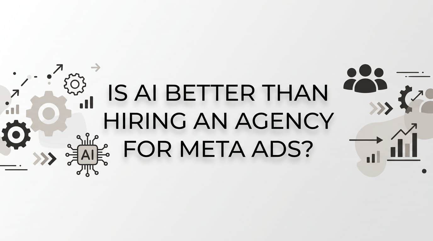 Is ai better than hiring an agency for meta ads?