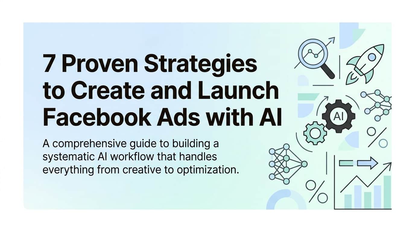 7 Proven Strategies to Create and Launch Facebook Ads with AI