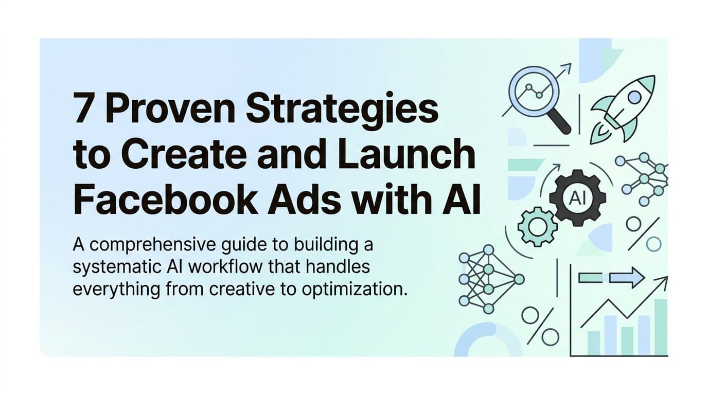 Featured image for: 7 Proven Strategies to Create and Launch Facebook Ads with AI