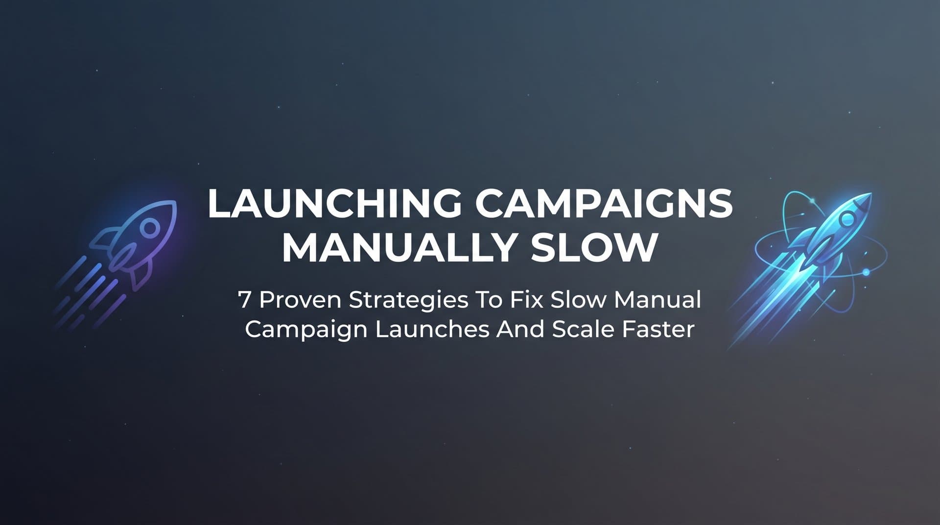 Featured image for: 7 Proven Strategies to Fix Slow Manual Campaign Launches and Scale Faster