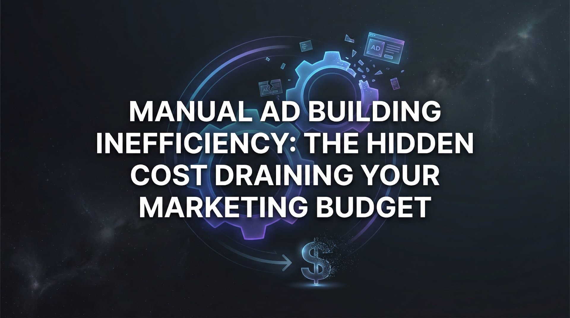 Featured image for: Manual Ad Building Inefficiency: The Hidden Cost Draining Your Marketing Budget
