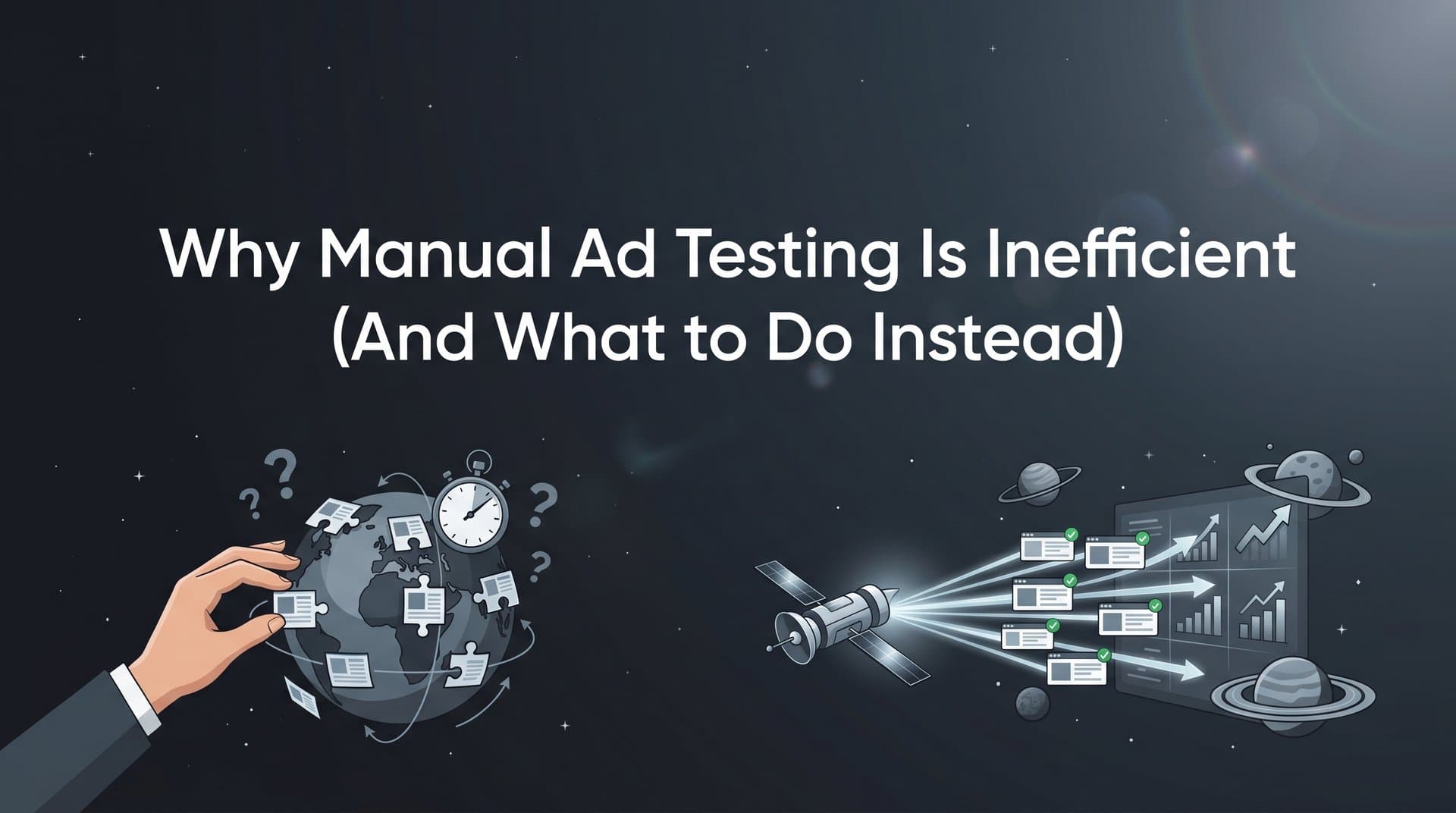 Featured image for: Why Manual Ad Testing Is Inefficient (And What to Do Instead)