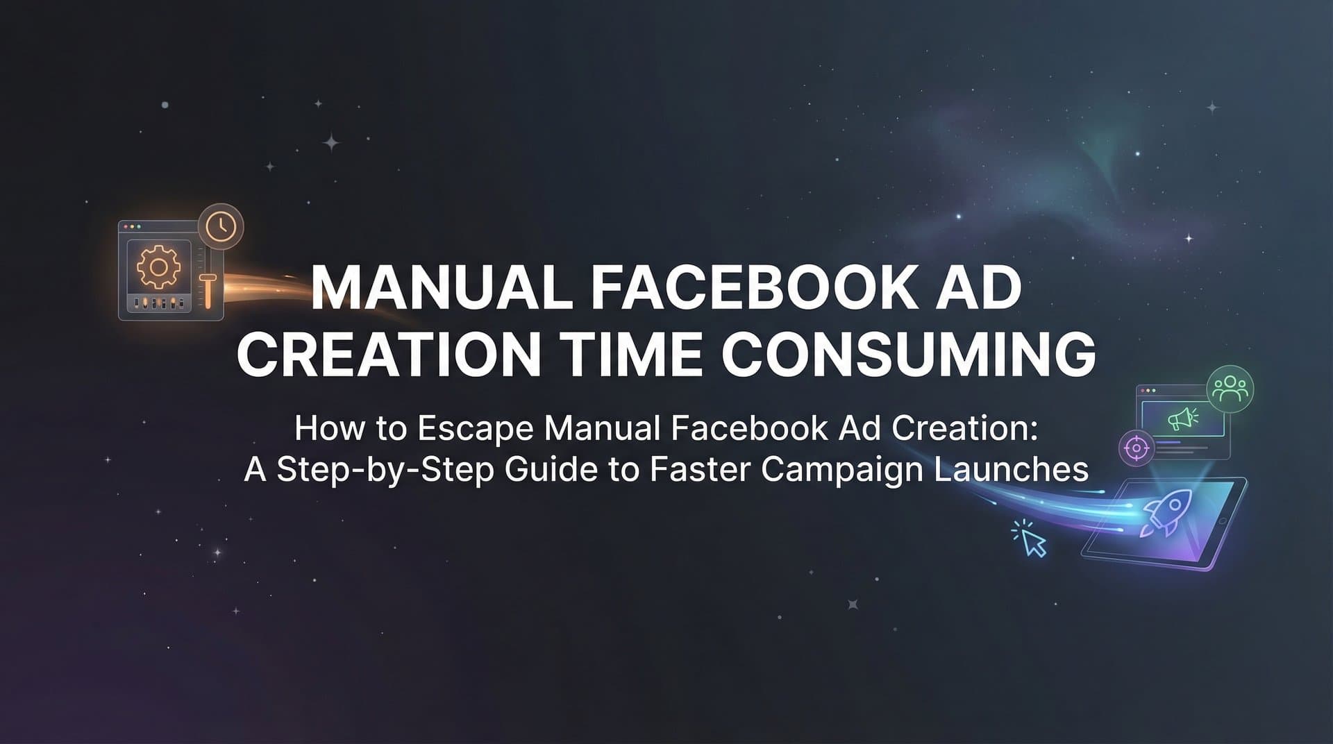 Featured image for: How to Escape Manual Facebook Ad Creation: A Step-by-Step Guide to Faster Campaign Launches