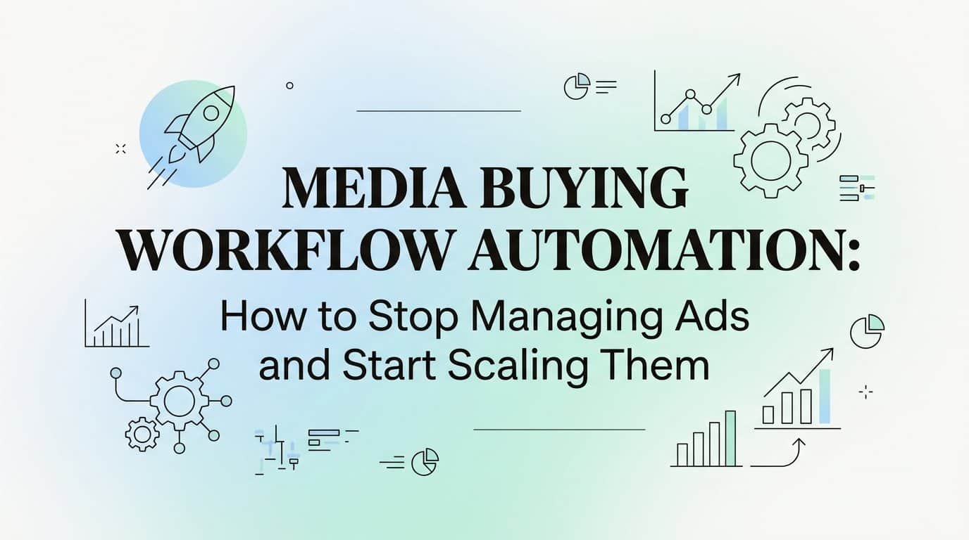 Featured image for Media Buying Workflow Automation: How to Stop Managing Ads and Start Scaling Them