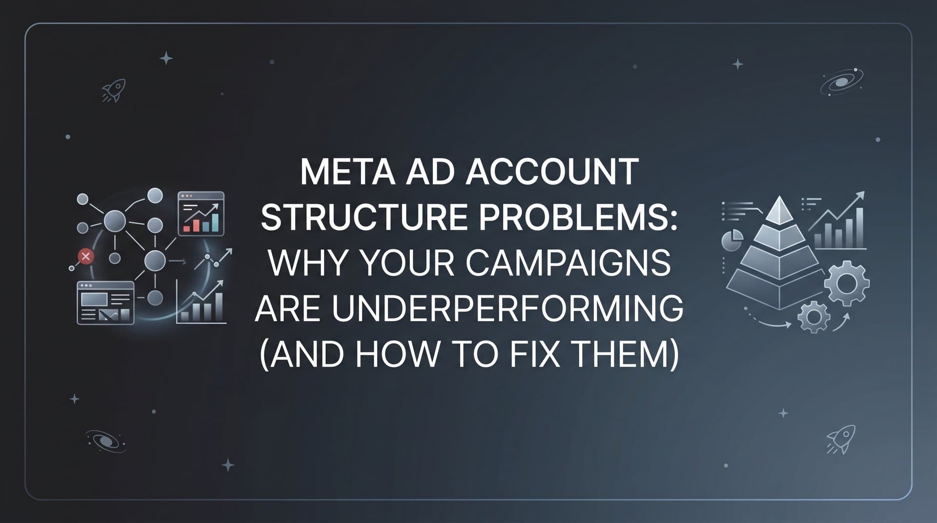 Featured image for: Meta Ad Account Structure Problems: Why Your Campaigns Are Underperforming (And How to Fix Them)