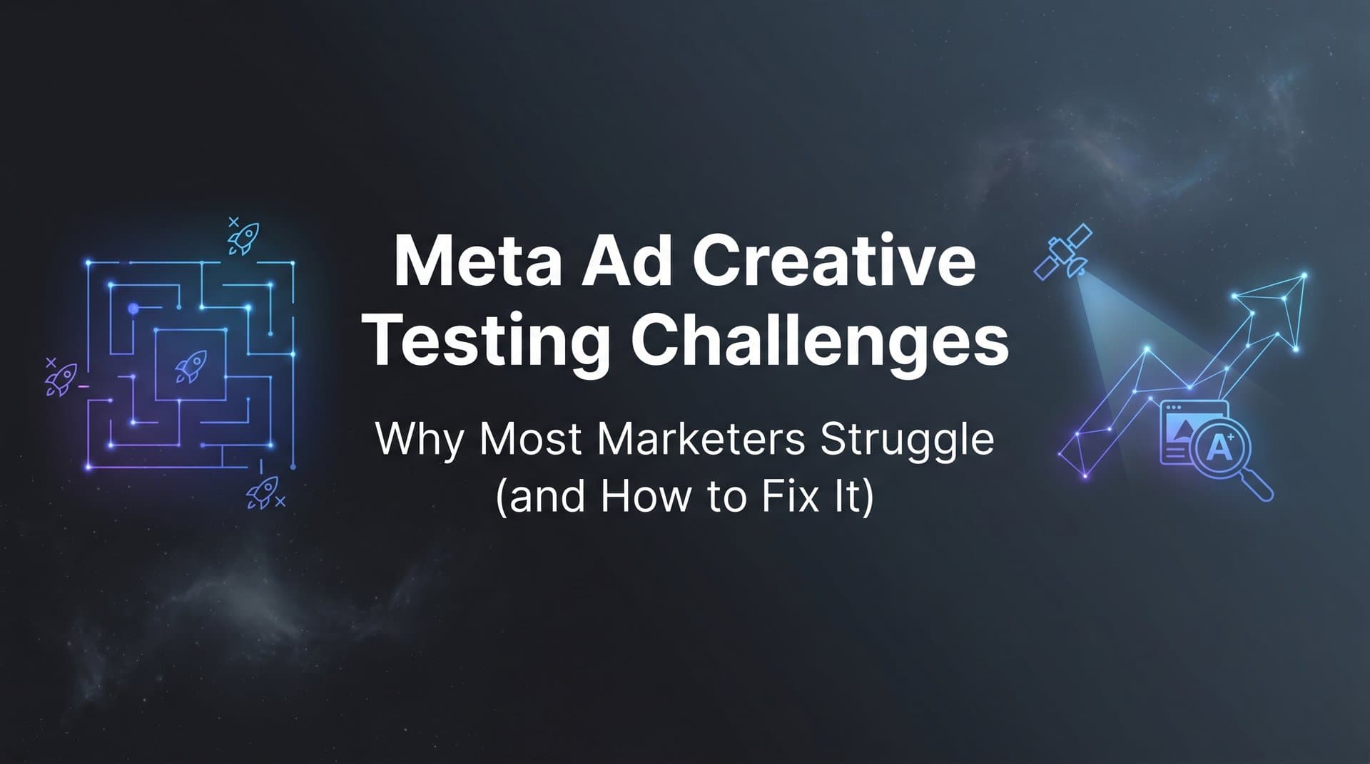 Featured image for: Meta Ad Creative Testing Challenges: Why Most Marketers Struggle (and How to Fix It)