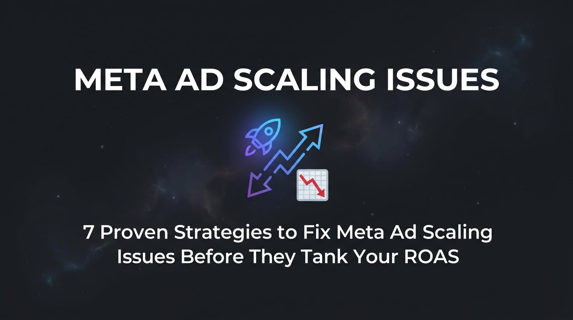 Featured image for: 7 Proven Strategies to Fix Meta Ad Scaling Issues Before They Tank Your ROAS