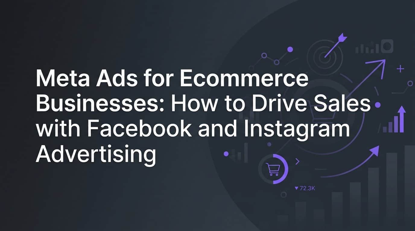 Featured image for Meta Ads for Ecommerce Businesses: How to Drive Sales with Facebook and Instagram Advertising