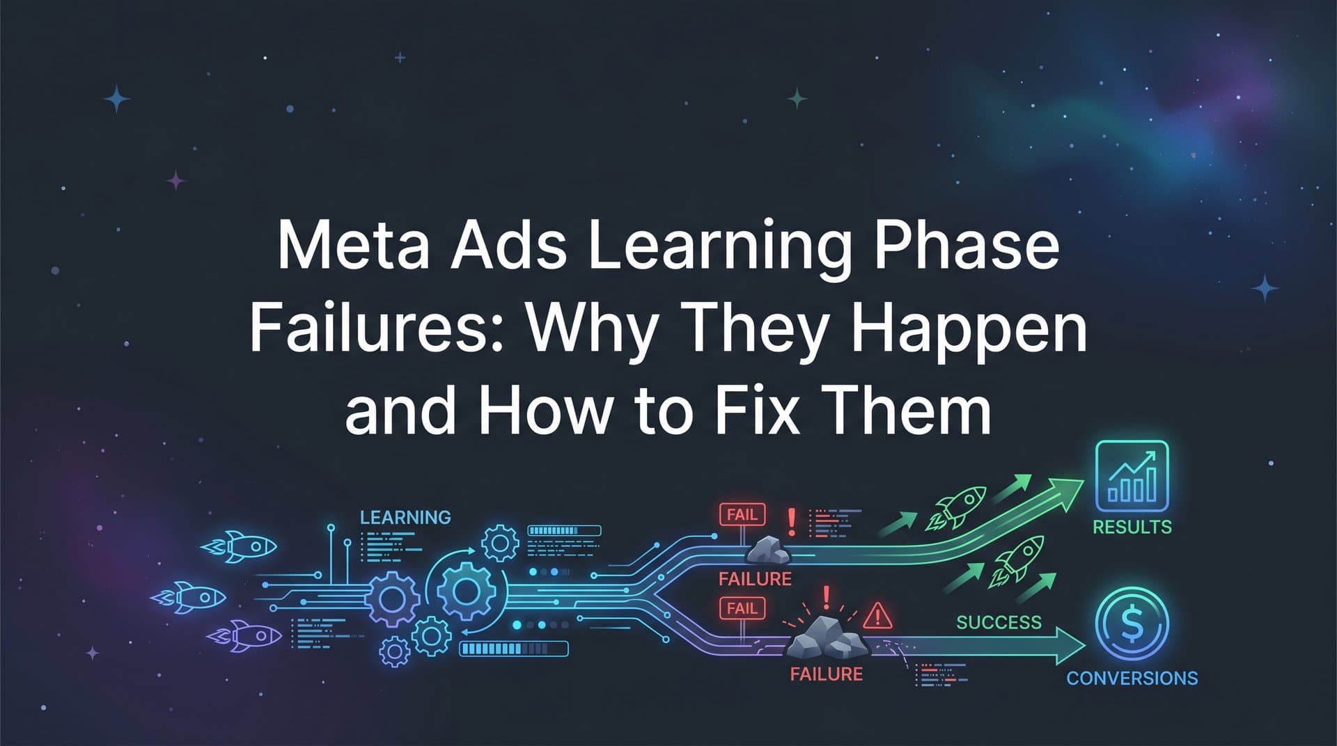 Featured image for: Meta Ads Learning Phase Failures: Why They Happen and How to Fix Them