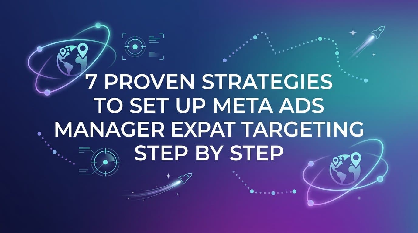 Featured image for: 7 Proven Strategies to Set Up Meta Ads Manager Expat Targeting Step by Step