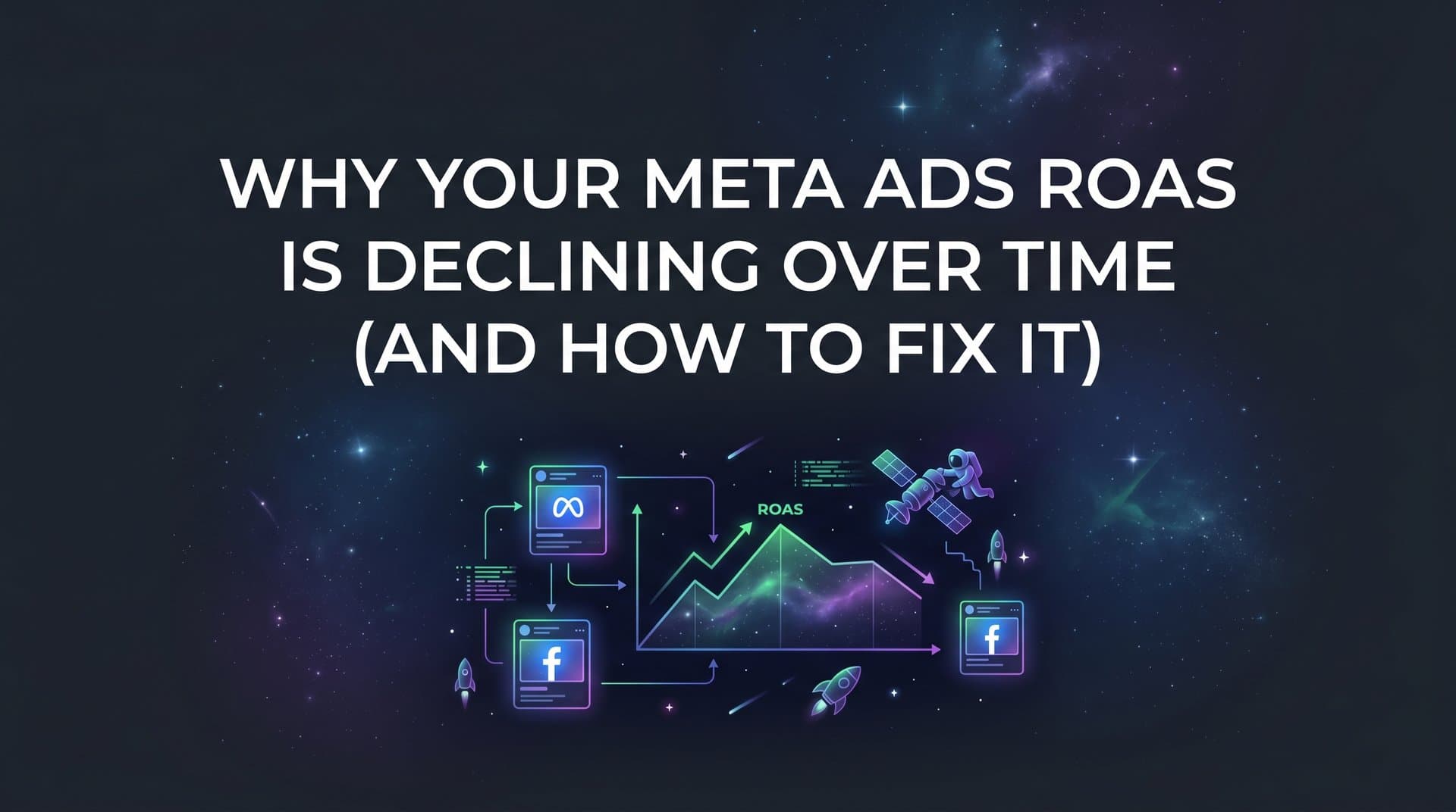 Featured image for: Why Your Meta Ads ROAS Is Declining Over Time (And How to Fix It)
