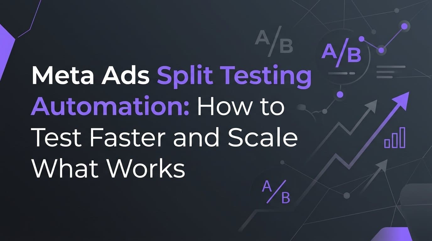 Featured image for: Meta Ads Split Testing Automation: How to Test Faster and Scale What Works