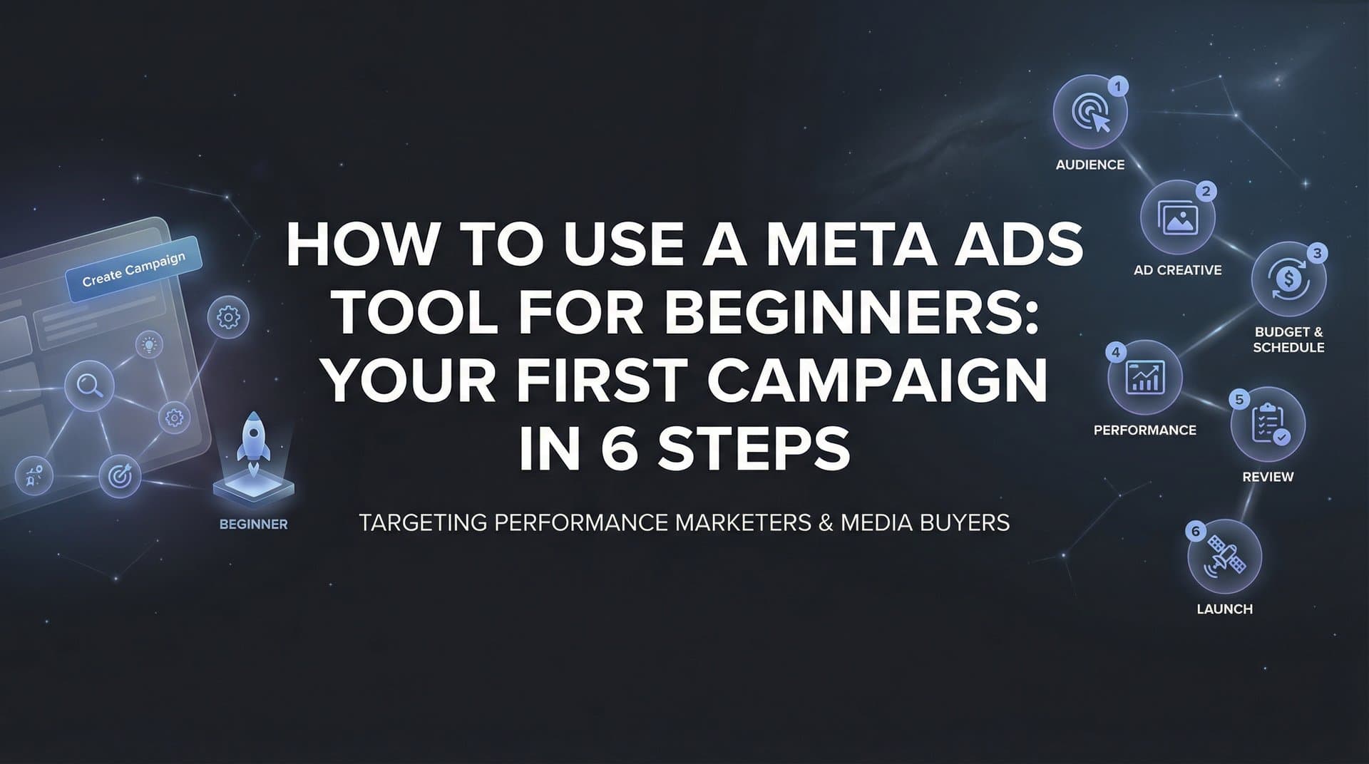 Featured image for: How to Use a Meta Ads Tool for Beginners: Your First Campaign in 6 Steps