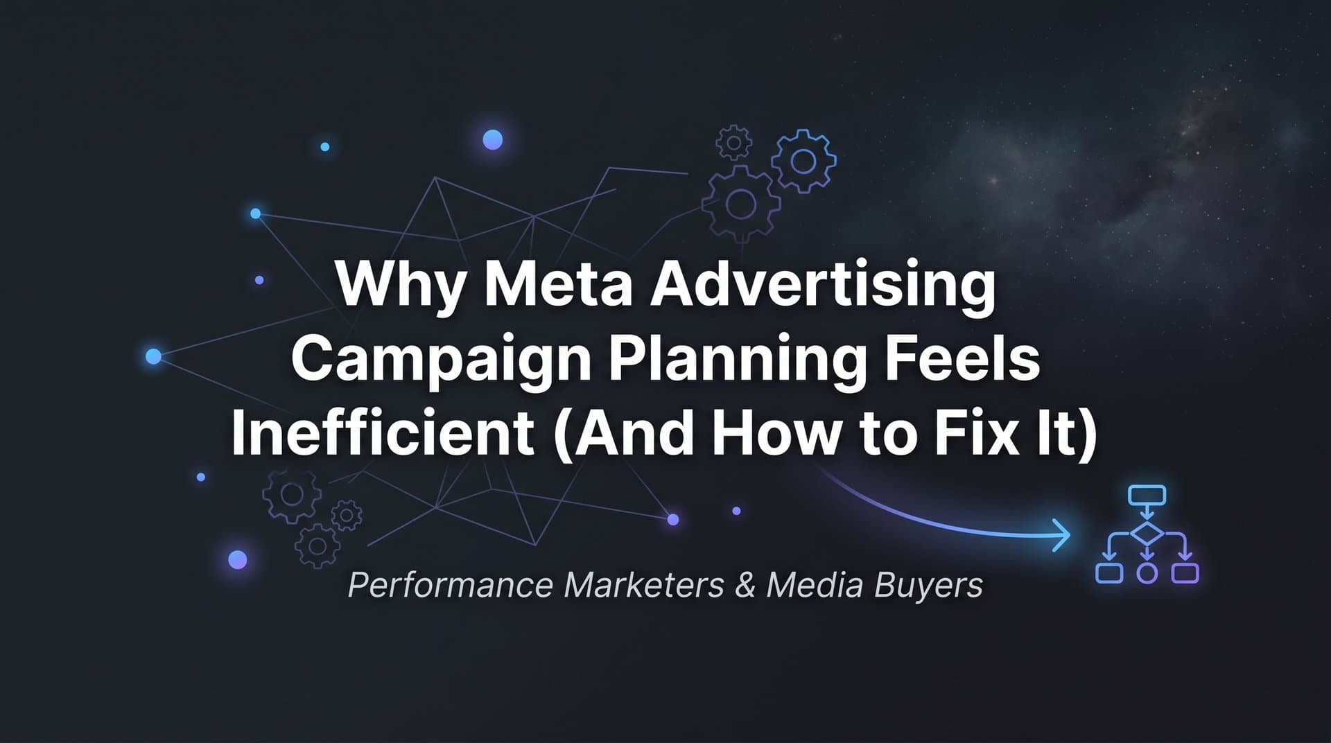 Why Meta Advertising Campaign Planning Feels Inefficient (And How to Fix It)