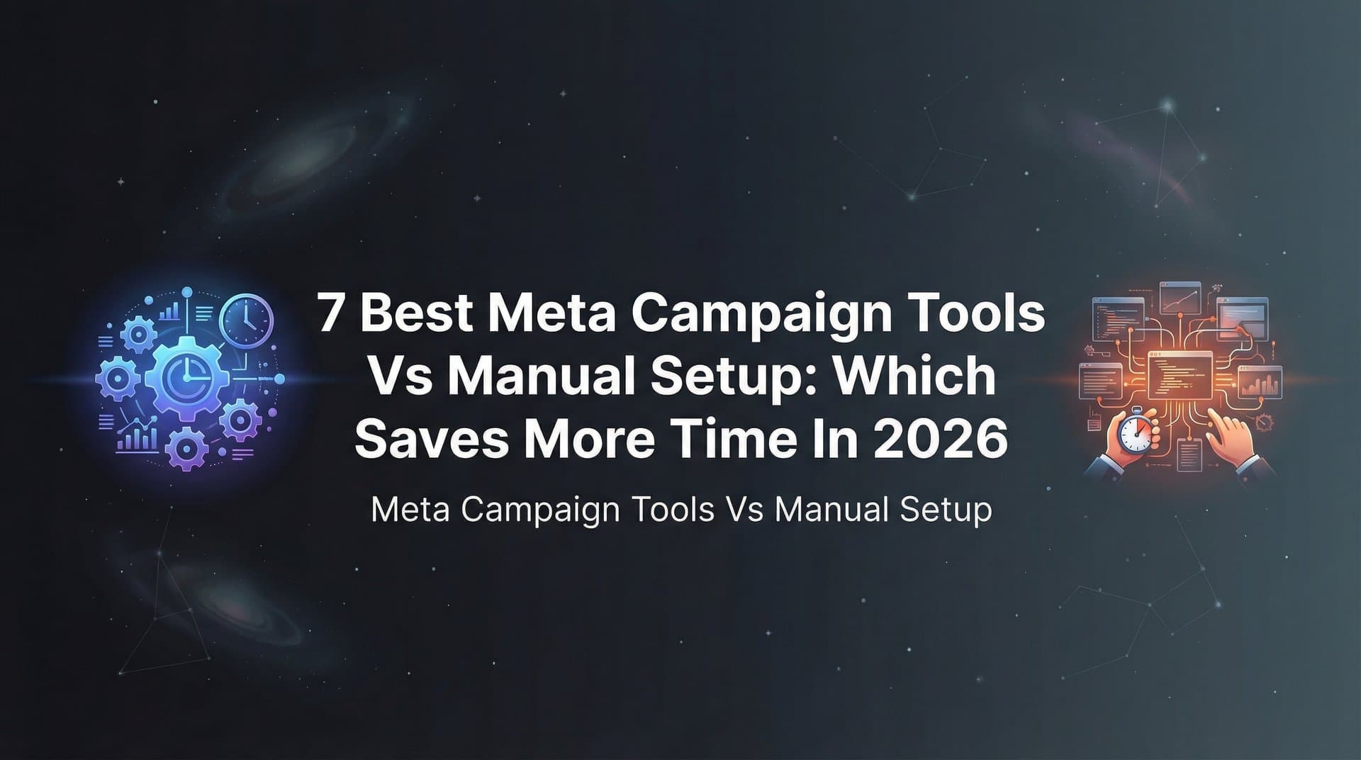 Featured image for: 7 Best Meta Campaign Tools vs Manual Setup: Which Saves More Time in 2026