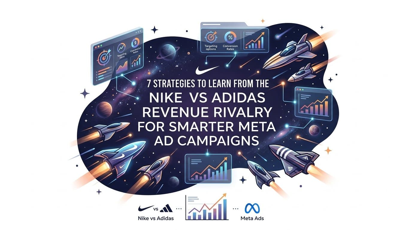Featured image for: 7 Strategies to Learn from the Nike vs Adidas Revenue Rivalry for Smarter Meta Ad Campaigns