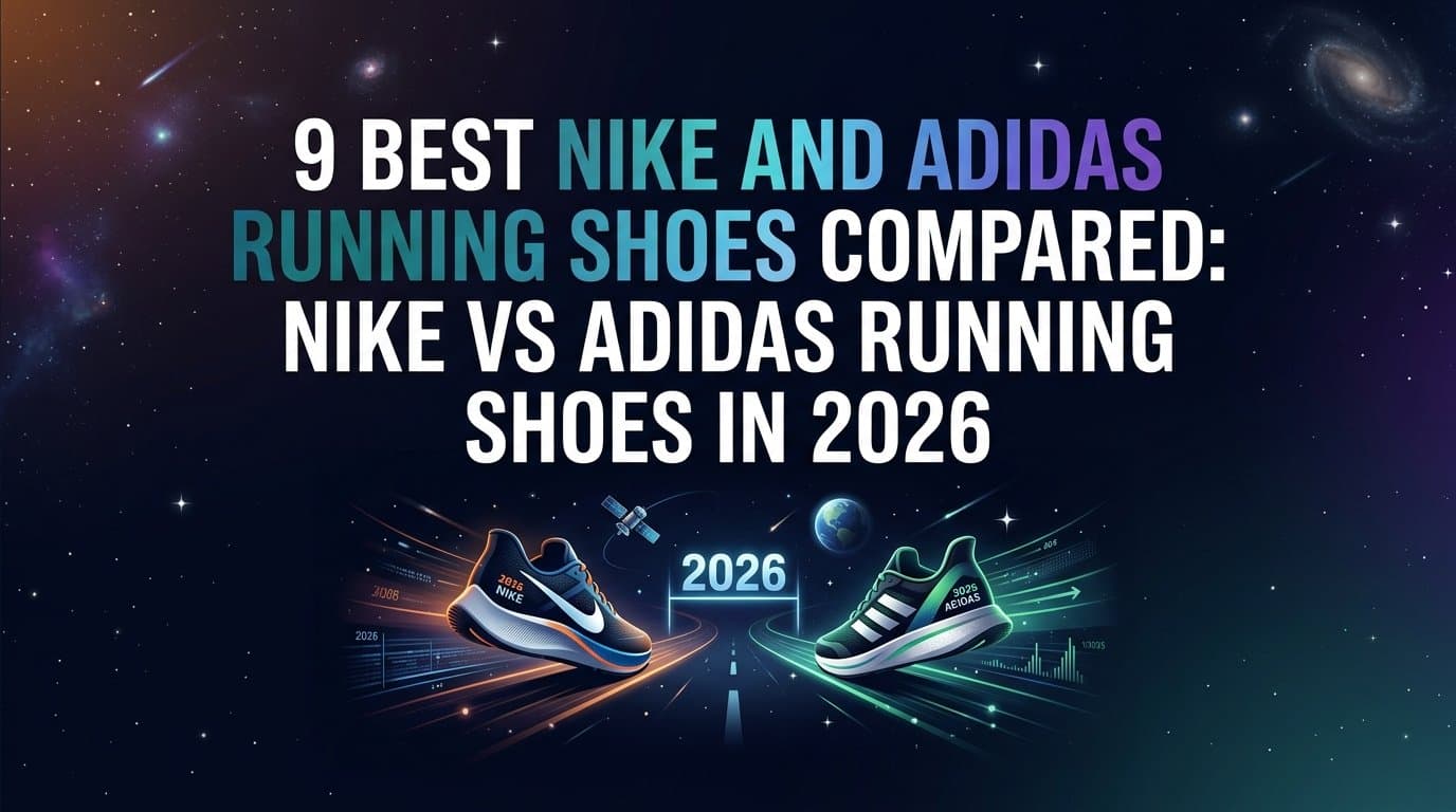 Featured image for: 9 Best Nike and Adidas Running Shoes Compared: Nike vs Adidas Running Shoes in 2026
