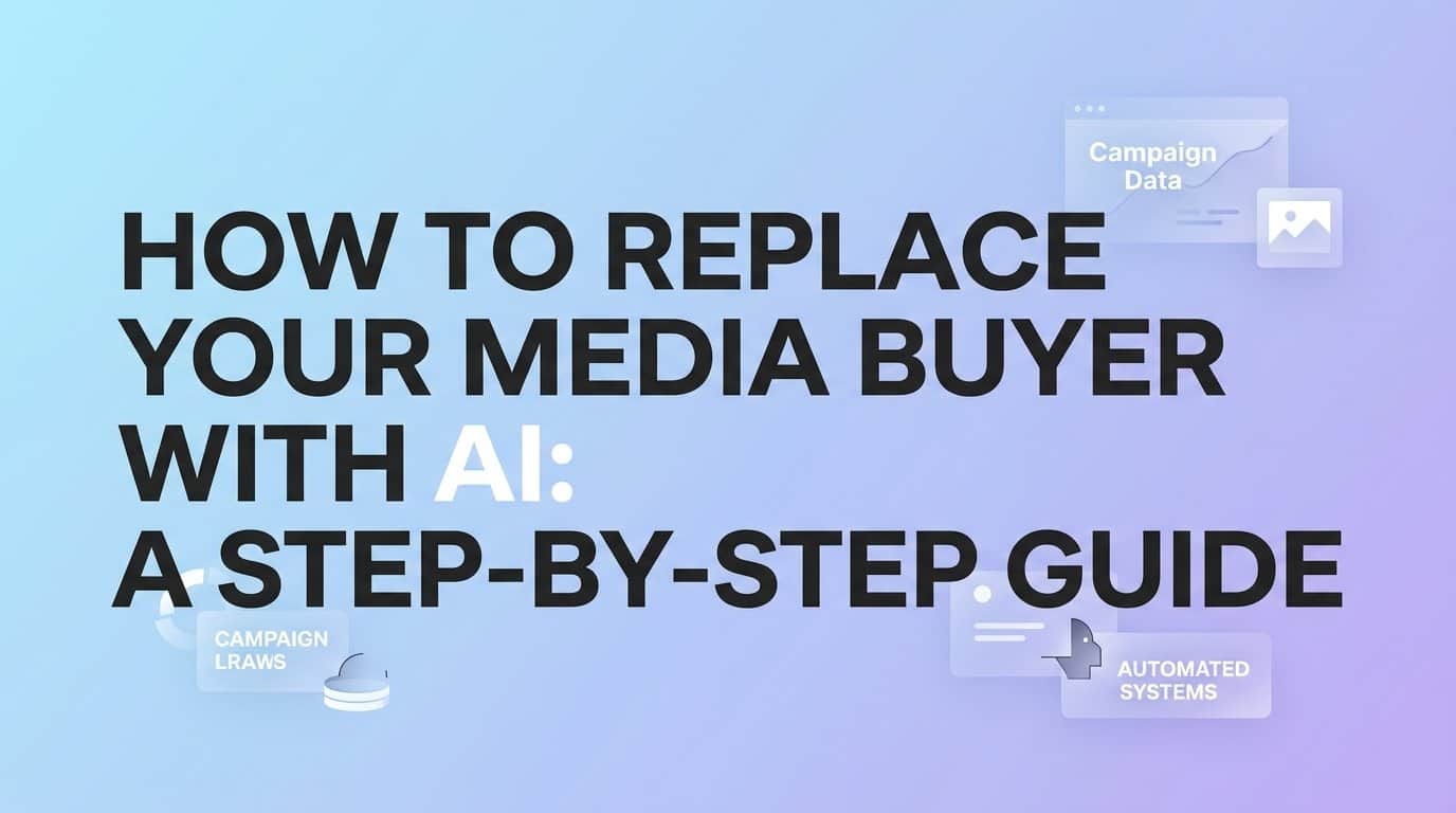 How to Replace Your Media Buyer with AI: A Step-by-Step Guide