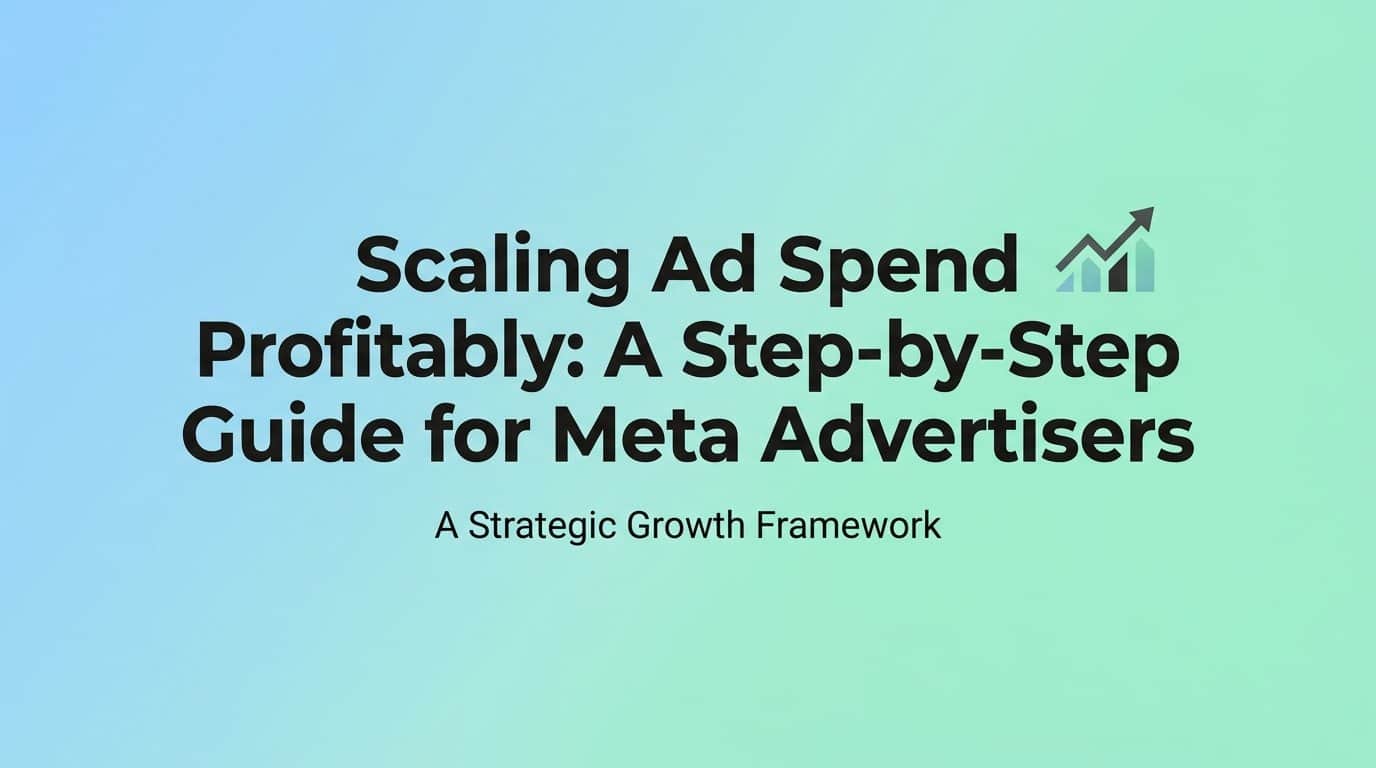 Featured image for Scaling Ad Spend Profitably: A Step-by-Step Guide for Meta Advertisers