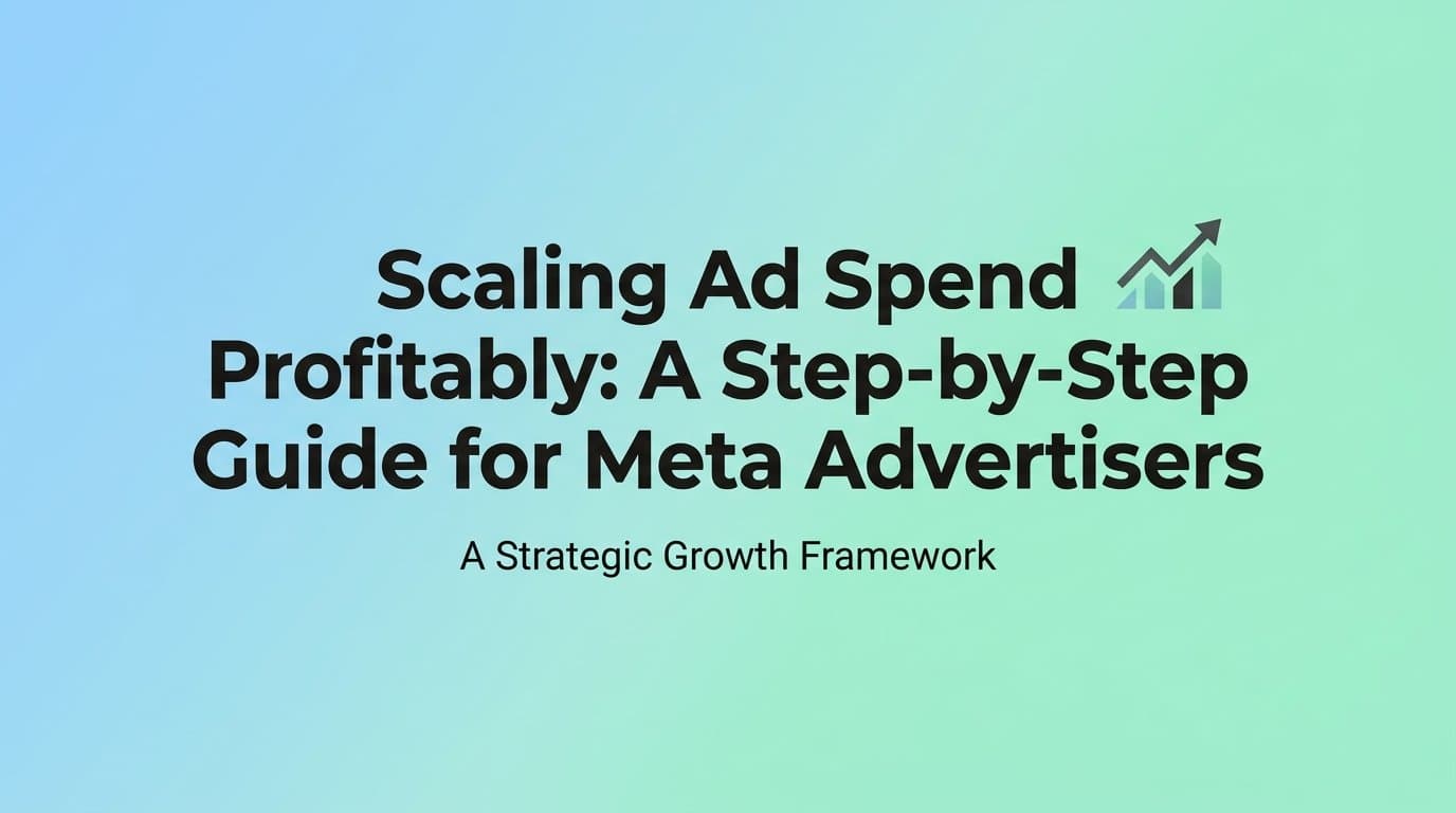 Featured image for: Scaling Ad Spend Profitably: A Step-by-Step Guide for Meta Advertisers
