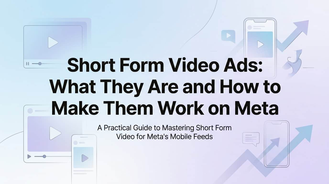 Featured image for Short Form Video Ads: What They Are and How to Make Them Work on Meta