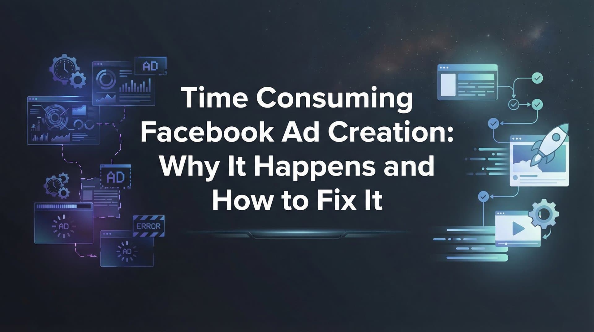 Time Consuming Facebook Ad Creation: Why It Happens and How to Fix It