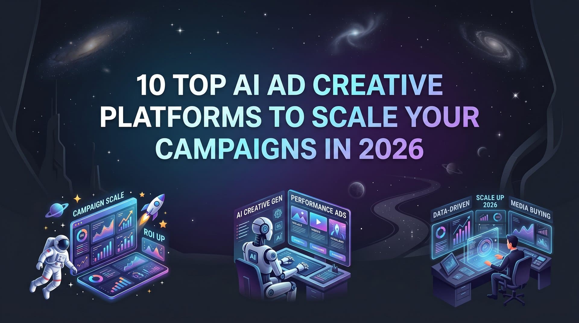 Featured image for: 10 Top AI Ad Creative Platforms to Scale Your Campaigns in 2026