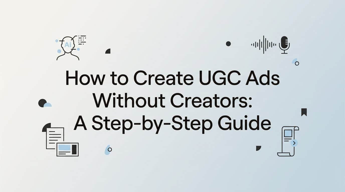 Featured image for How to Create UGC Ads Without Creators: A Step-by-Step Guide