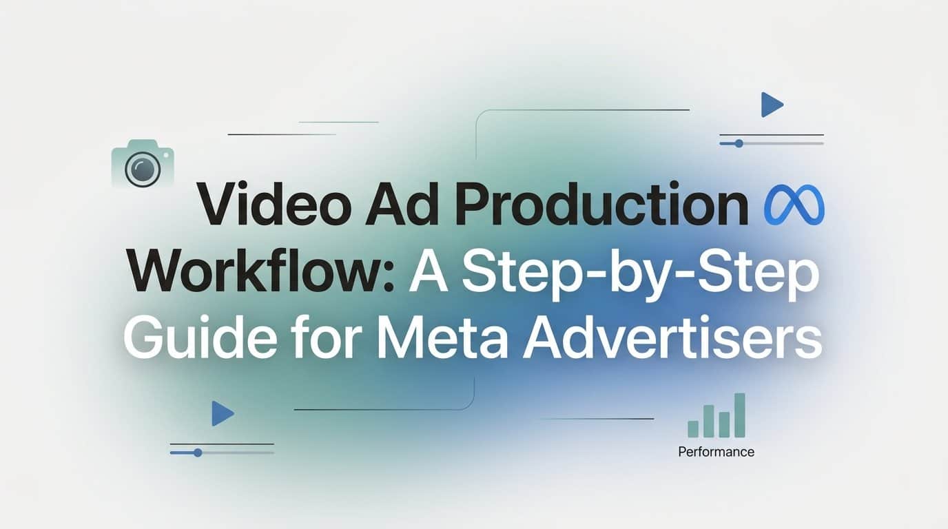 Featured image for Video Ad Production Workflow: A Step-by-Step Guide for Meta Advertisers
