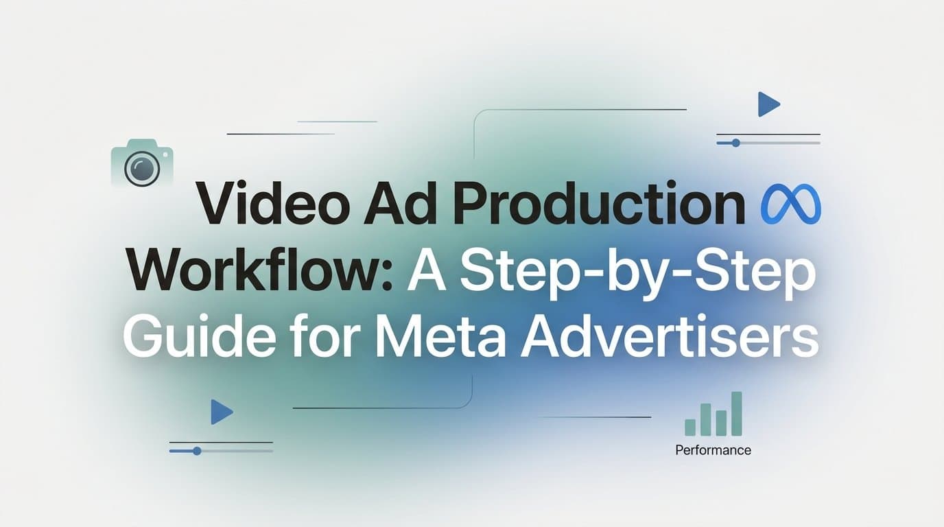 Featured image for: Video Ad Production Workflow: A Step-by-Step Guide for Meta Advertisers