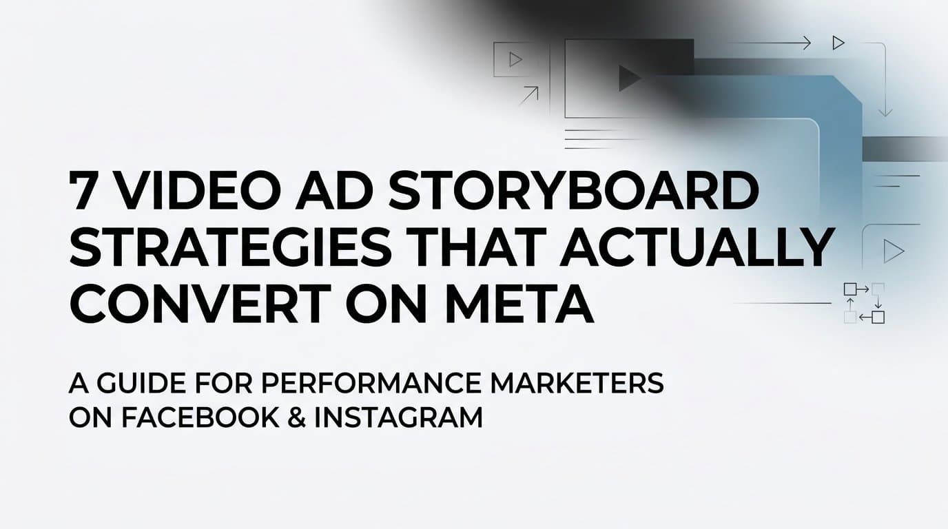 Featured image for: 7 Video Ad Storyboard Strategies That Actually Convert on Meta