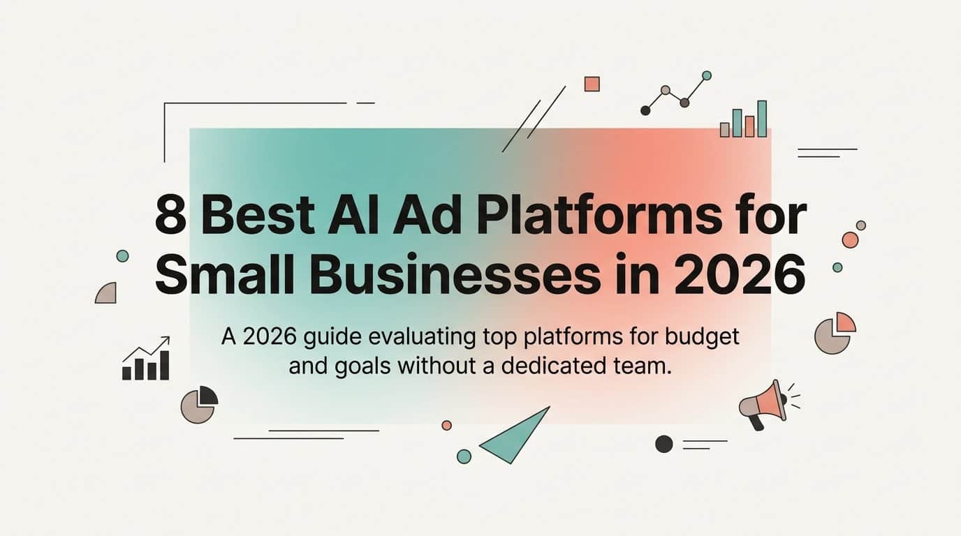 Featured image for 8 Best AI Ad Platforms for Small Businesses in 2026
