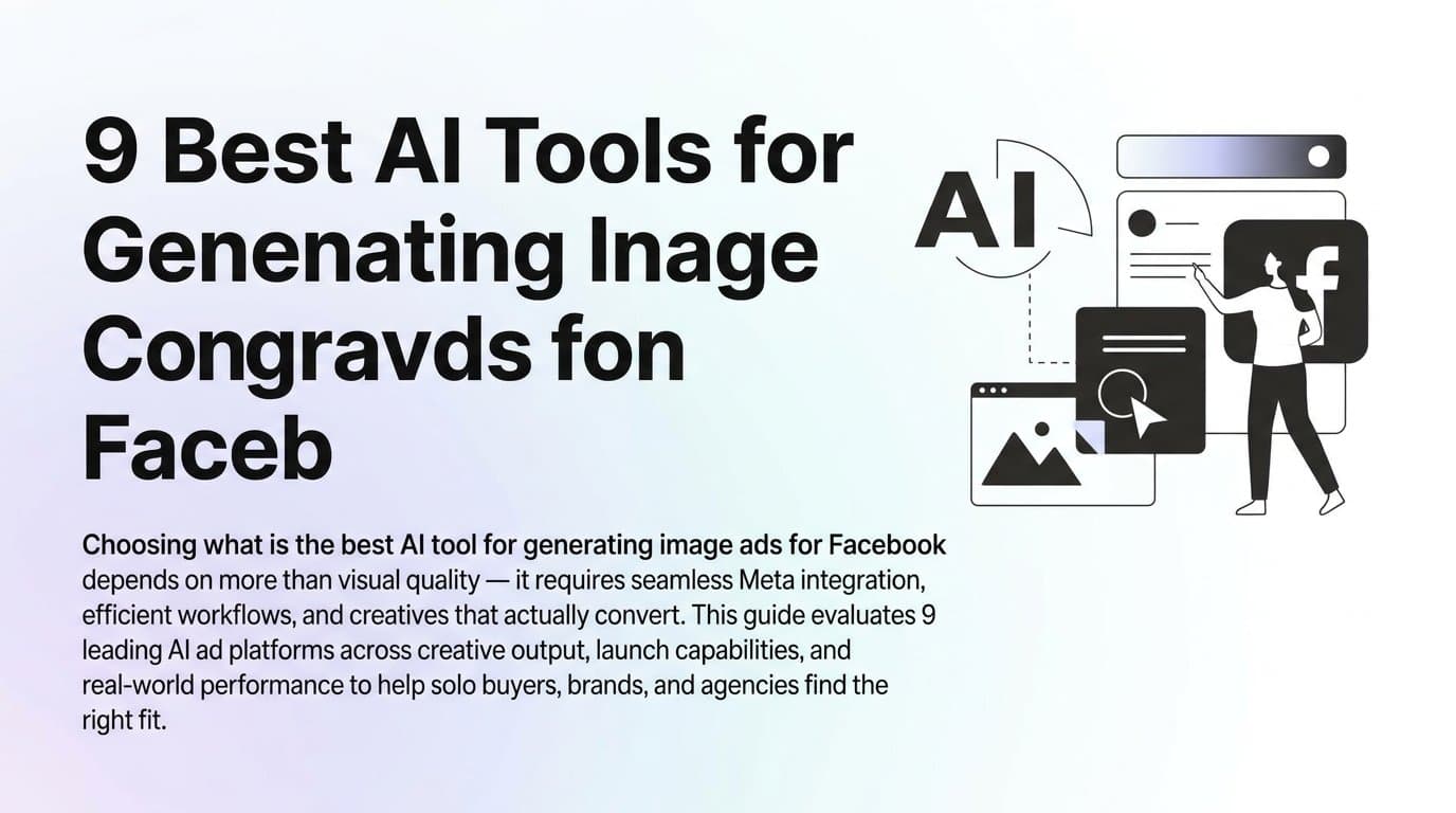 Featured image for: 9 Best AI Tools for Generating Image Ads for Facebook in 2026