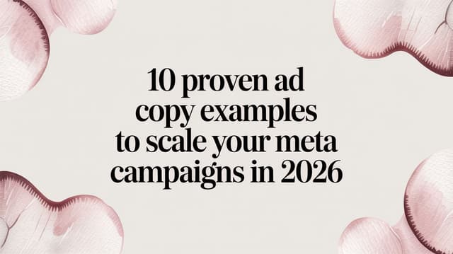 Individuality Ad Example 10 Proven Ad Copy Examples to Scale Your Meta… | AdStellar