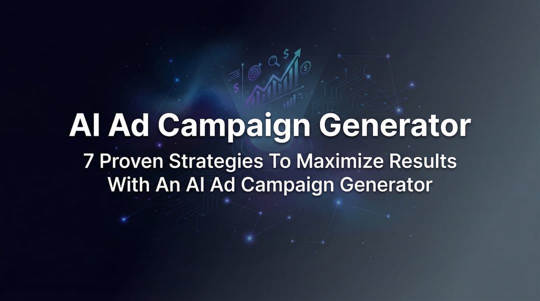 AI Ad Campaign Generator: 7 Proven Strategies Guide | AdStellar
