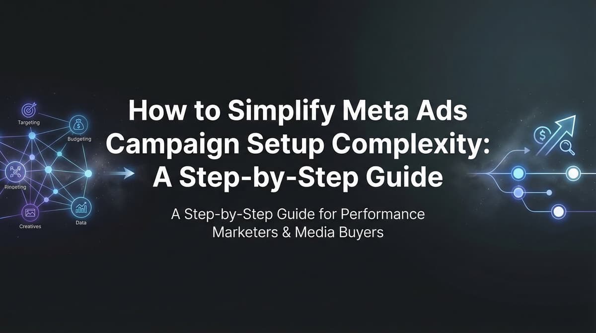 Meta Ad Setup Meta Ads Campaign Setup Complexity: Complete Guide | AdStellar